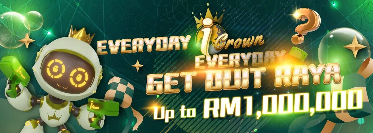 iCrown Ang Pao Hijau Daily Random Bonus